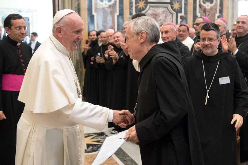 Benedictines keep spiritual oases alive in hectic world, Pope says