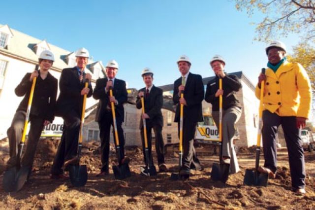 Groundbreaking at St. Thomas More