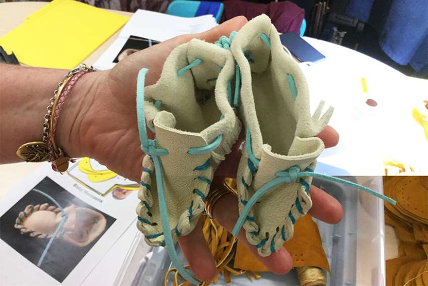 Moccasin project helps create awareness of Indigenous issues