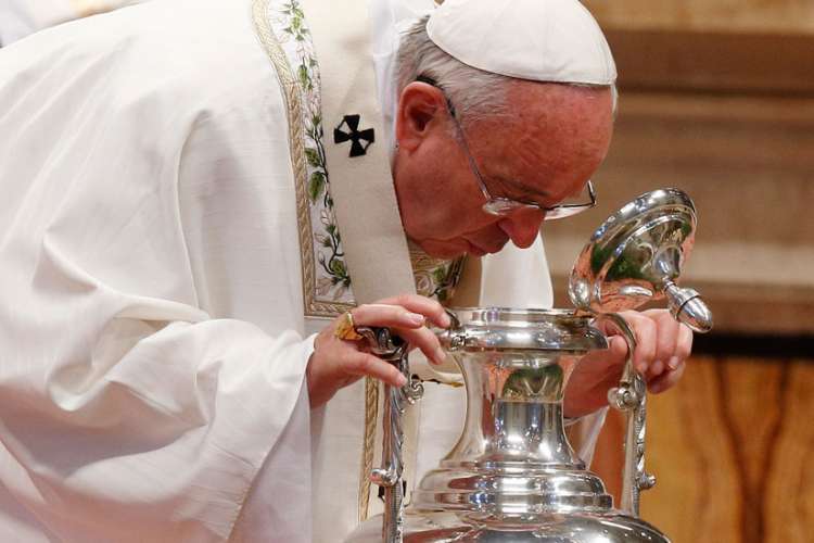 Pope Francis's homily at Chrism Mass
