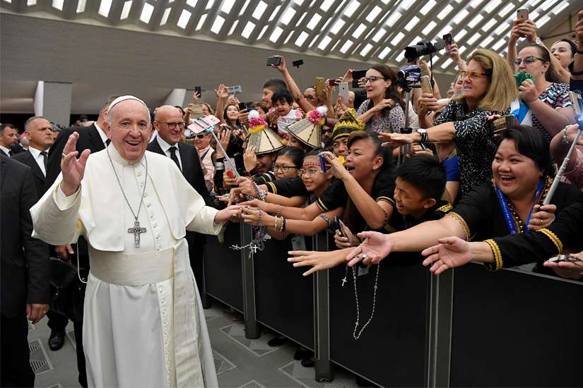 Wednesday Audience: Church is mother to all, close to the suffering