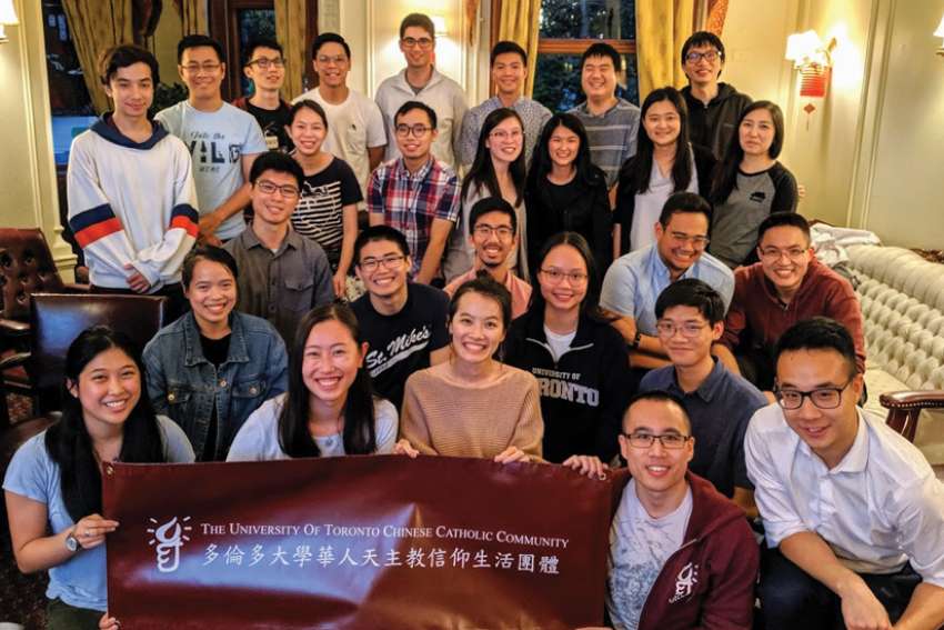 Members right at home in Chinese Catholic Club