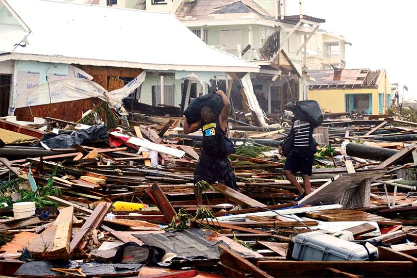 Keeping faith in the face of a hurricane