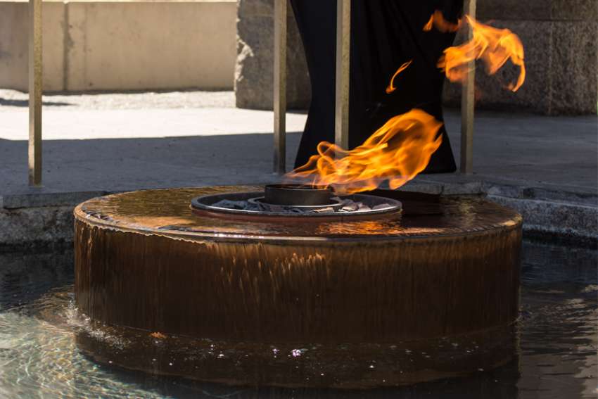 City Hall’s eternal flame not so eternal