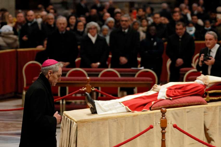 Pope Benedict lived the faith he taught, says Archbishop Gänswein