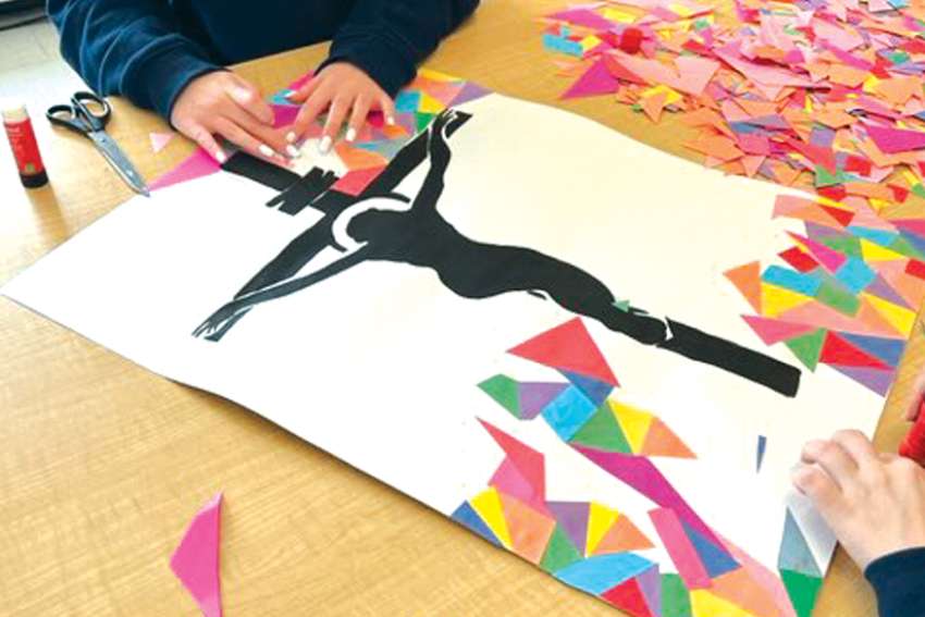 Art school showcases Way of the Cross