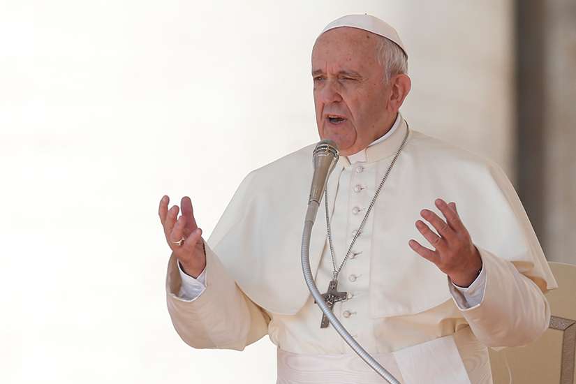 Being a Christian demands that we accuse ourselves, not others, Pope says