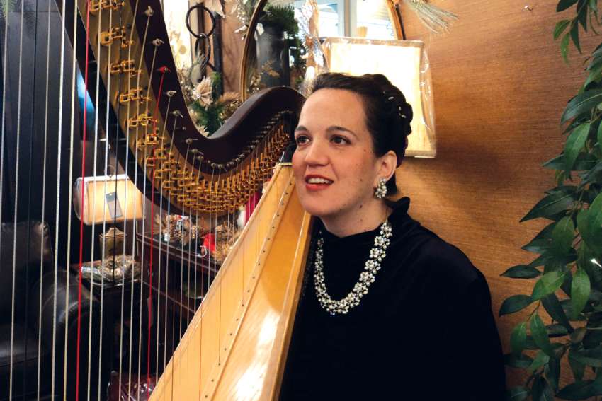 Heaven, harps and motherhood