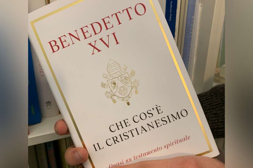 Italian publisher releases book of essays by Pope Benedict