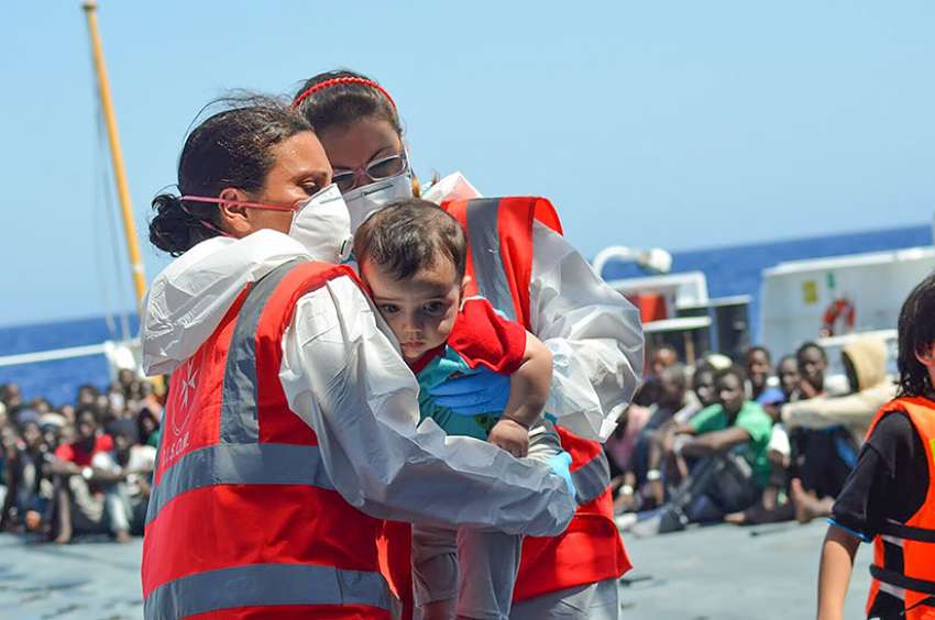 Head of Knights of Malta relief efforts says sea rescue is a 'mission'