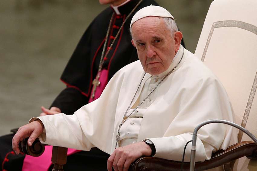 Be intentional about silence during Mass, Pope says