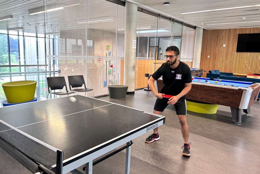 Taking care of table tennis business