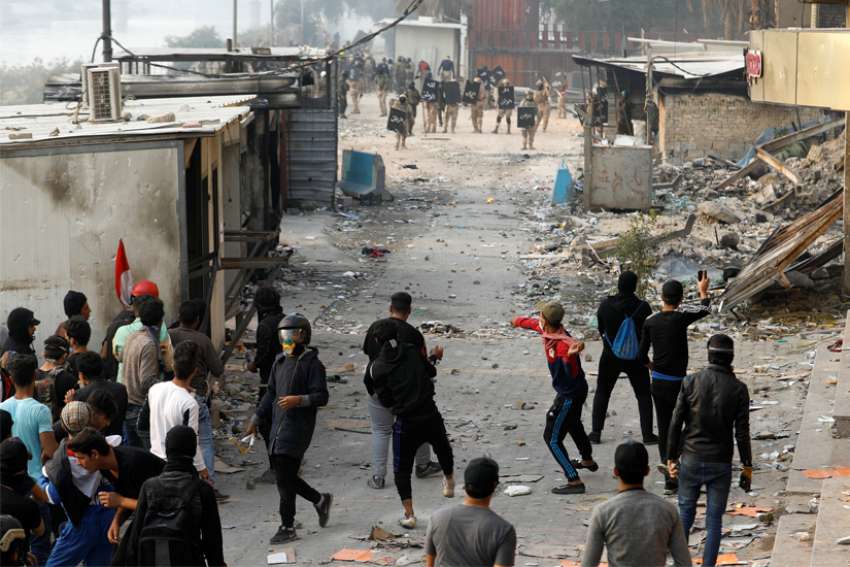 Pope Francis offers prayers amid deadly protests in Iraq