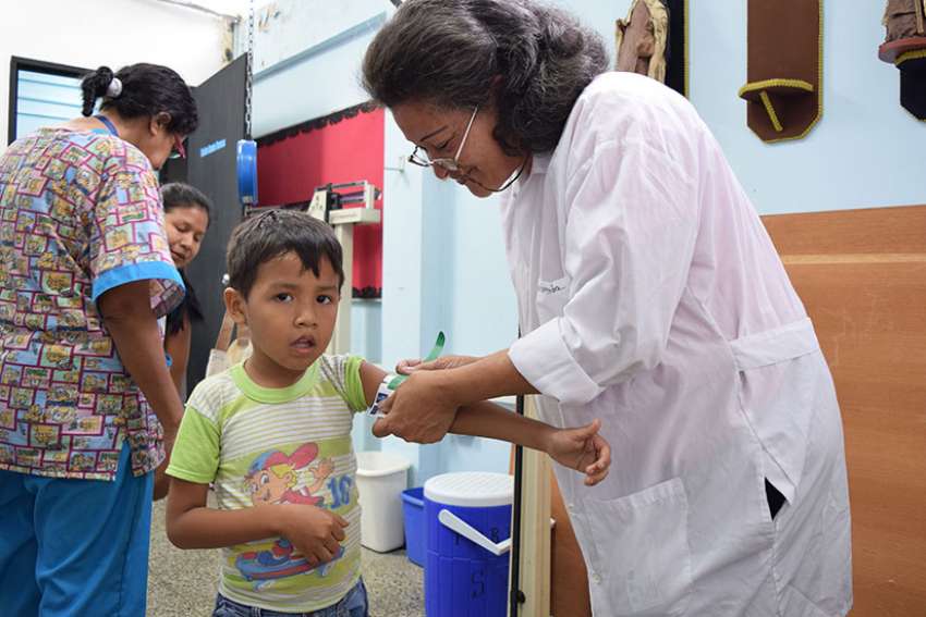 Nuns team up with Caritas to help malnourished Venezuelan children
