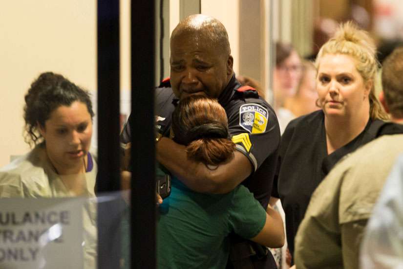 Bishop calls for prayer, peace after Dallas officers slain