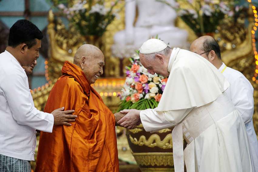 Religious leaders must reclaim the virtues of their faith for peace, Pope says