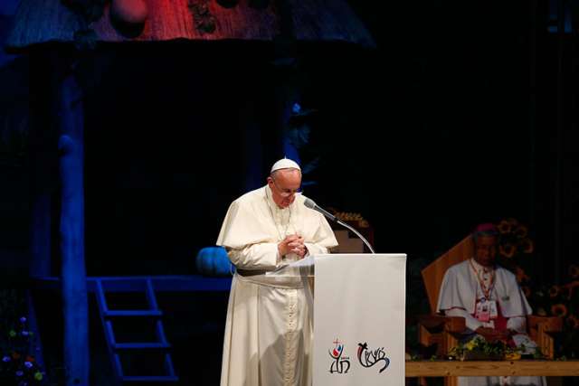 Pope says forgiveness key to reconciling divided Korea