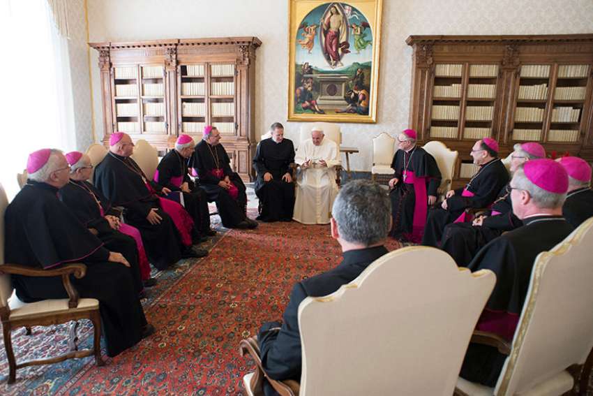 Atlantic bishops experience pastoral Pope on 'ad limina' pilgrimage