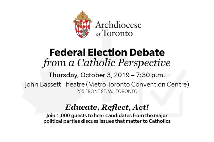 Federal Election Debate from a Catholic Perspective