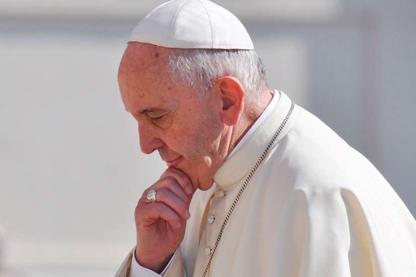 An ocean of tears calls for mercy, compassion, Pope says