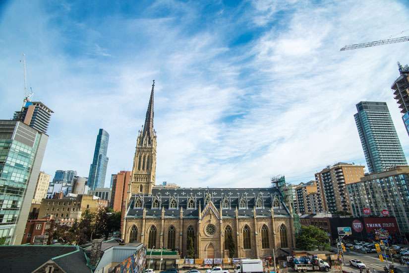 Refurbished St. Michael's Cathedral resumes its place in the heart of Toronto