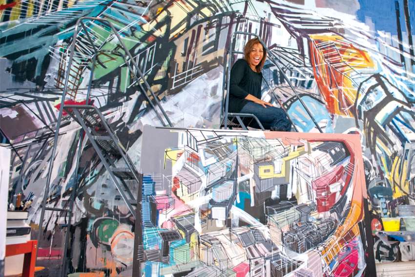 Catholic artist gives audience a complex experience