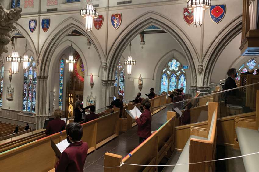 St. Michael's Choir School returns to Toronto cathedral for Easter