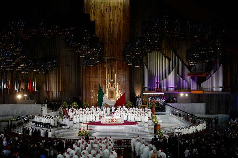 Pope makes long-awaited visit to Our Lady of Guadalupe