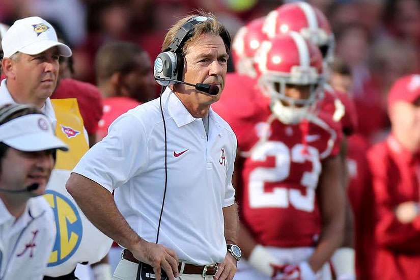 Alabama's coach, wife devoted members of Catholic parish on campus