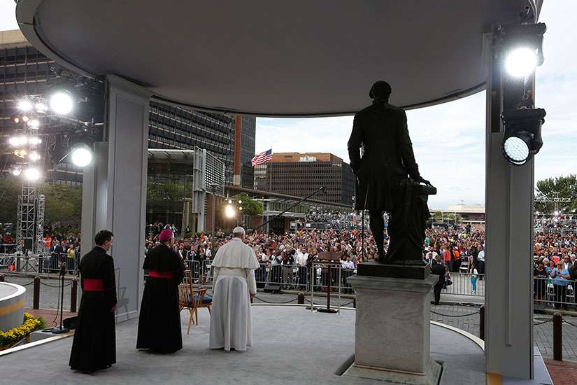 Pope at his witty best in praising family life