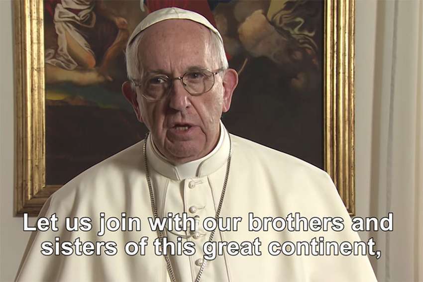 Pope prays for reconciliation, justice and peace in Africa in monthly video