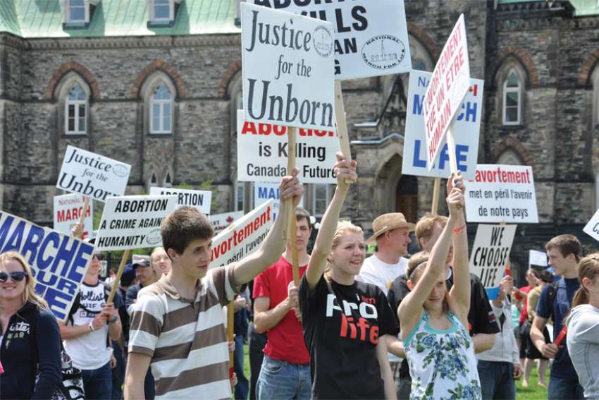 March for Life back on Parliament Hill