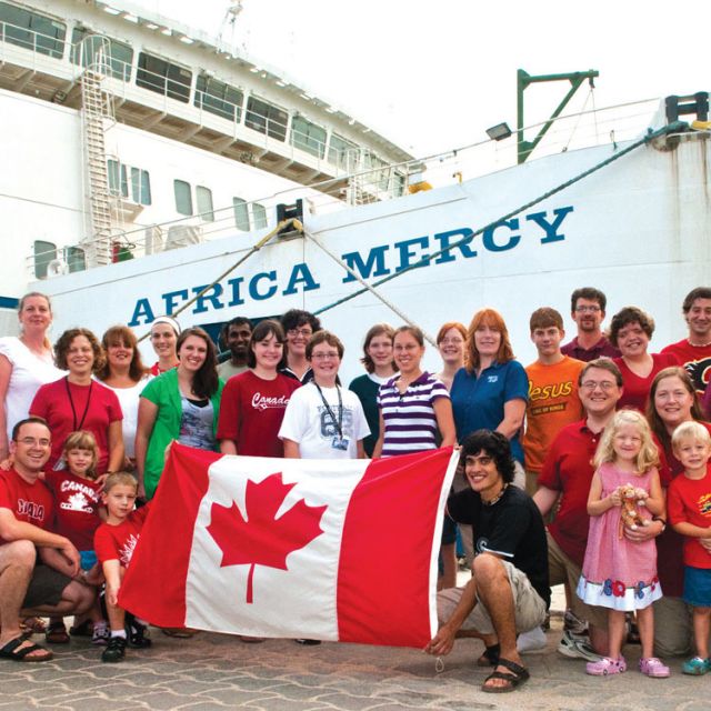 Mother Teresa encouraged Mercy Ships founders
