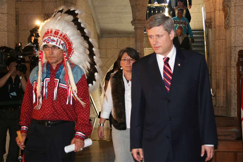 Ten years after: Archbishop Pettipas recalls “celebratory feel” at Harper apology