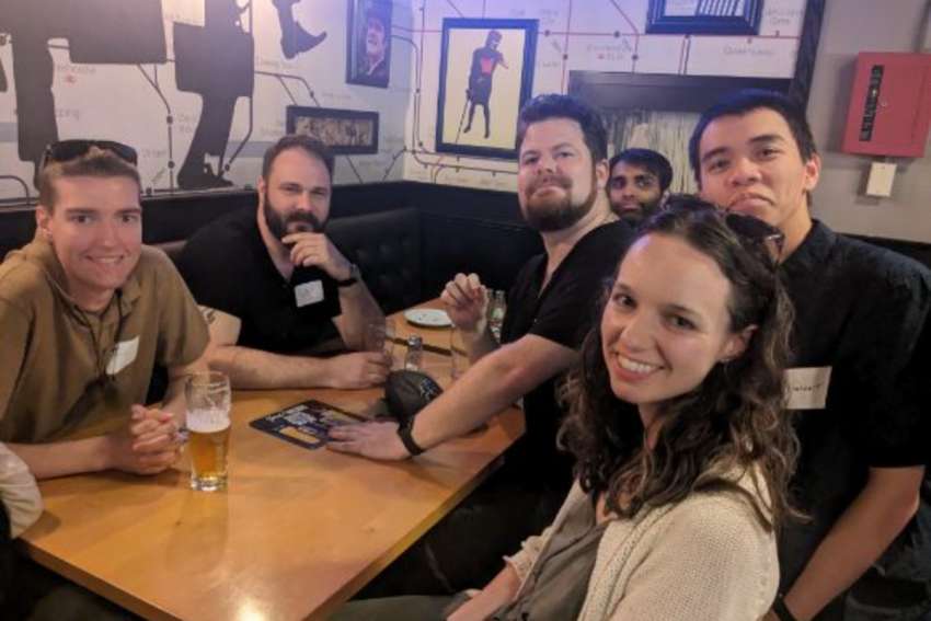 Young adults share Catholic perspective over pints