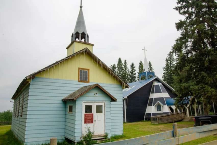 Mission church on Alberta First Nation destroyed by fire
