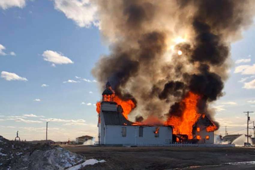 Fire claims Attawapiskat church