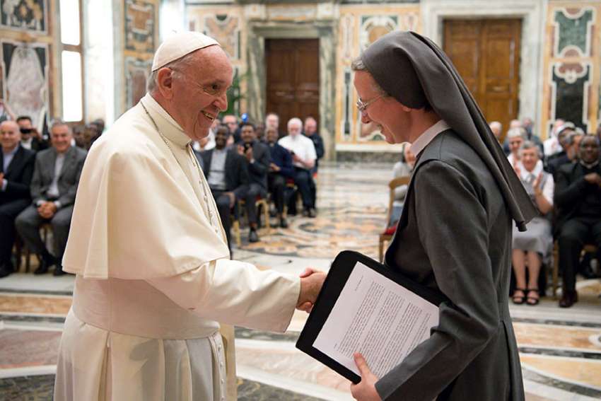 Dialogue with Muslims, defend human dignity, Pope tells missionaries