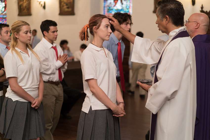 Sermon on the screen: Priest plays himself in 'Lady Bird'