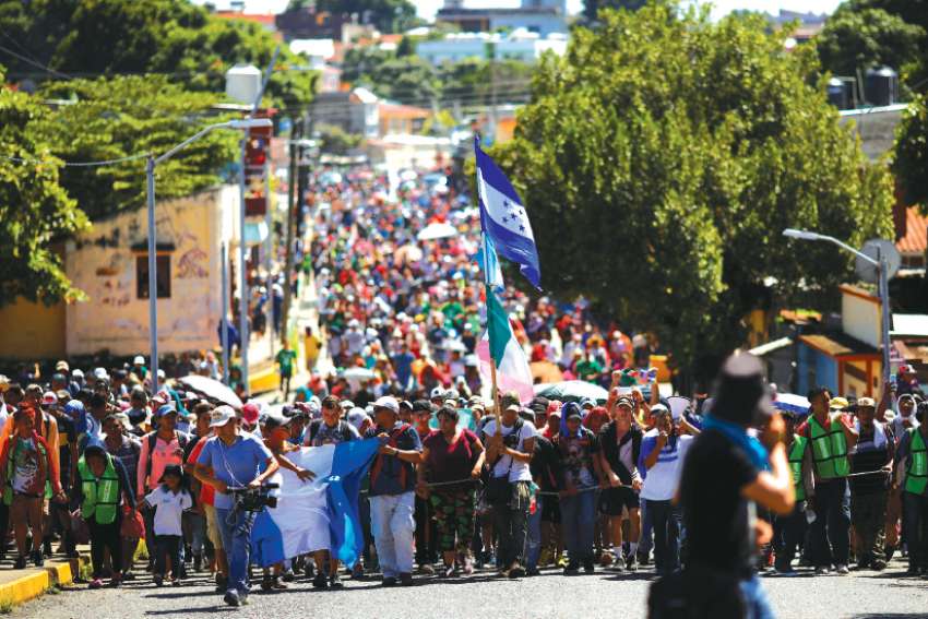 Caravan puts refugee policy on hot seat