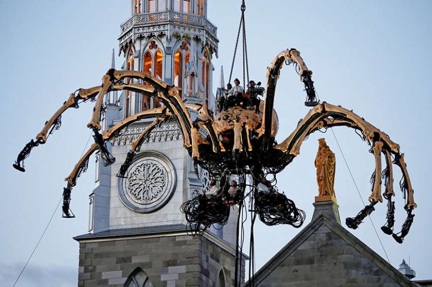 Robotic spider snares Ottawa archbishop in web of controversy
