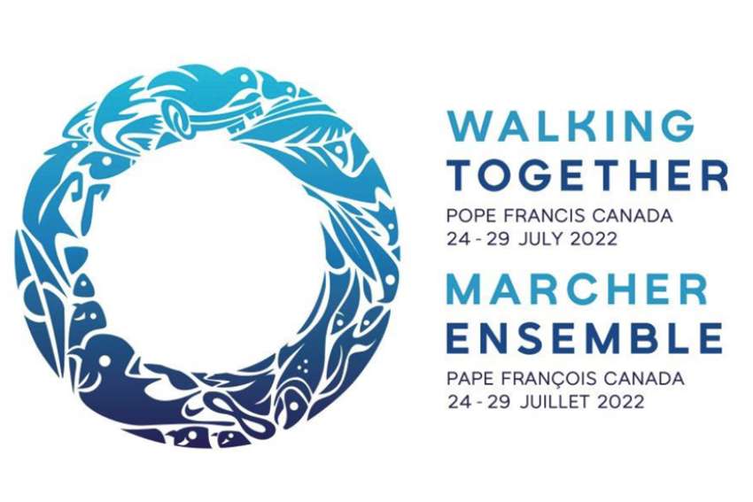 The logo of the upcoming Papal visit to Canada: An Indigenous design with rich symbolism
