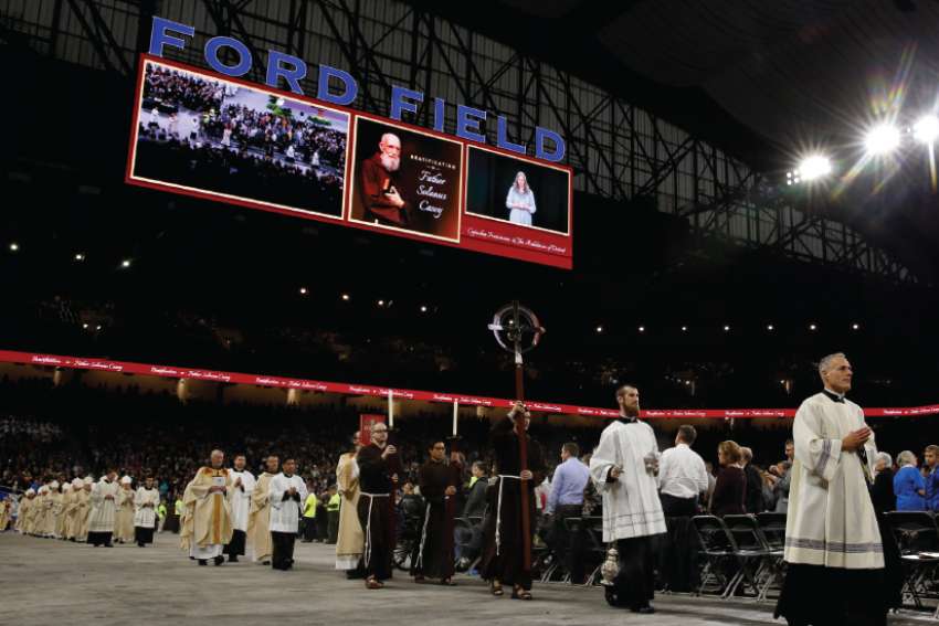 Toronto group among the 60,000 to witness beatification of Fr. Solanus Casey