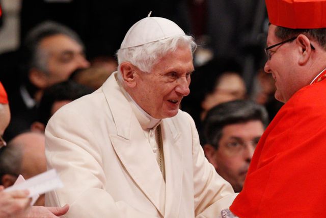 Benedict rejects rumors on why he resigned as “simply absurd”