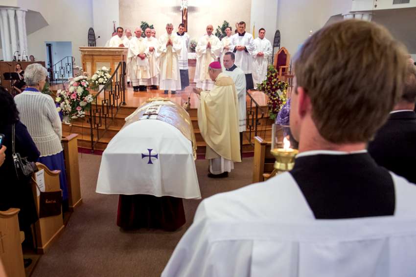 Funeral Mass offers a fitting farewell