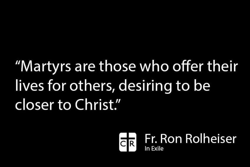 Martyrdom is about much more than suffering