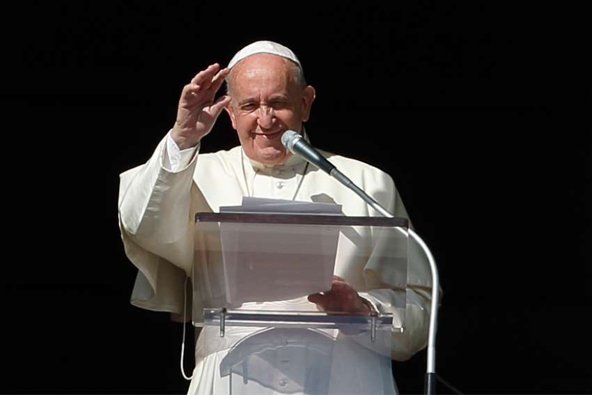 Angelus: God gives grace to live holy lives