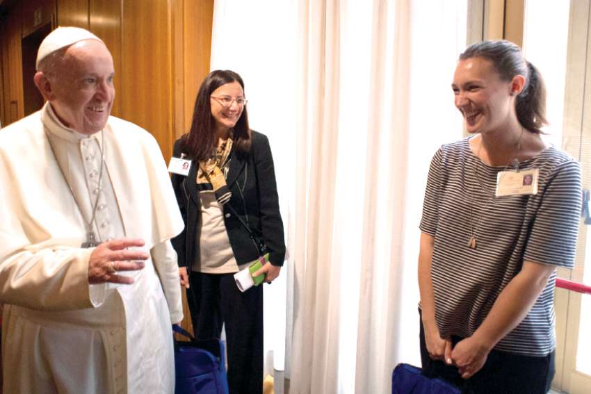 At the synod on youth, Canada’s Emilie Callan felt she was heard