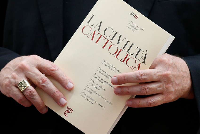Not being afraid of controversy is part of Civilta Cattolica's mission