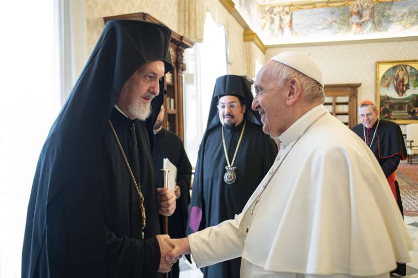 Healing Christian divisions can give hope to the world, Pope Francis says